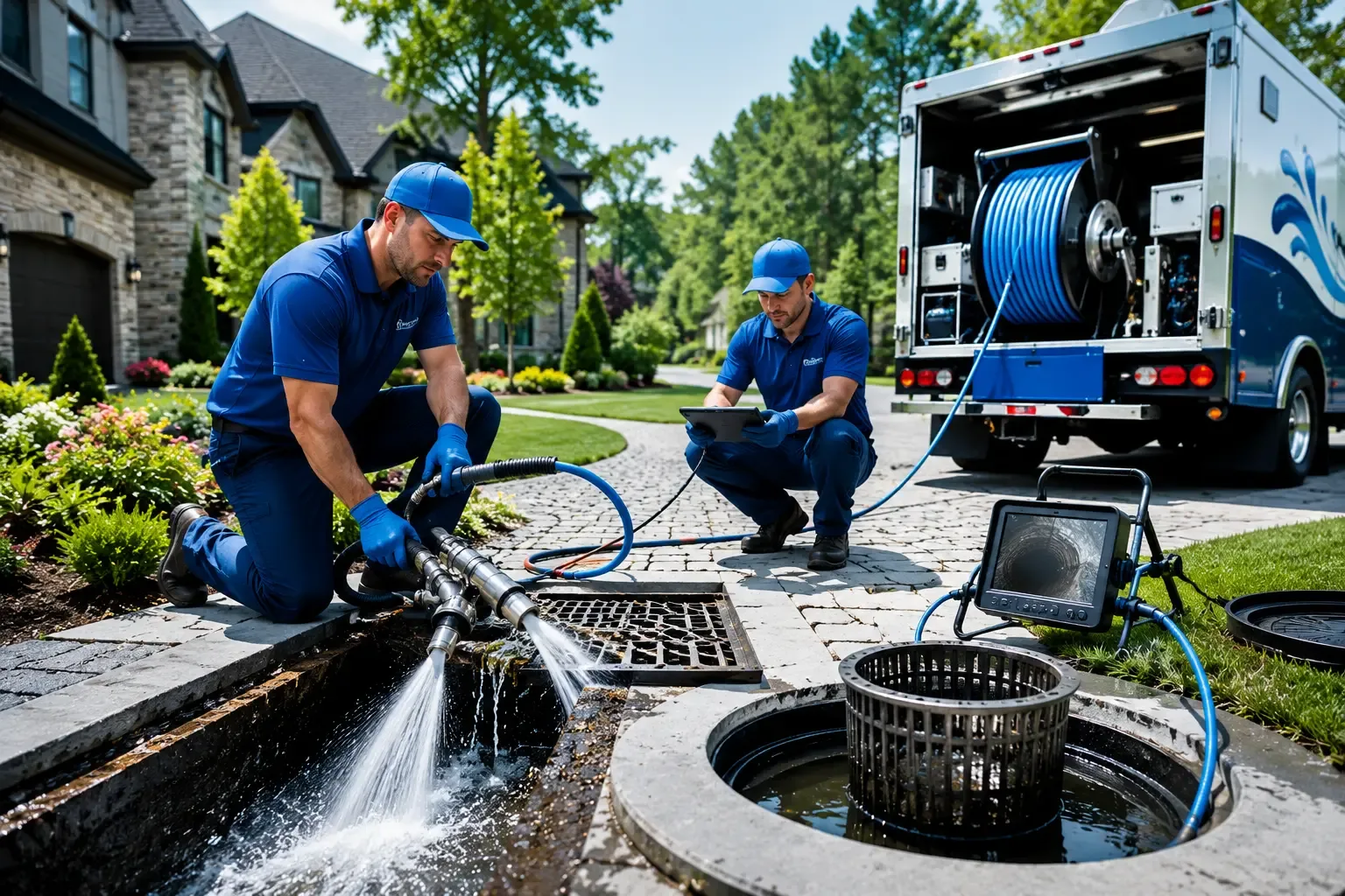 Local outdoor drain cleaning professionals in Aurora, UT